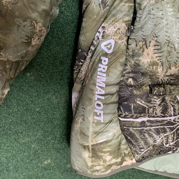 Sz S Nike ACG Lunar Lake Therma Fit ADV Puffer Jacket Oil Green FB8121-386 - Picture 3 of 13